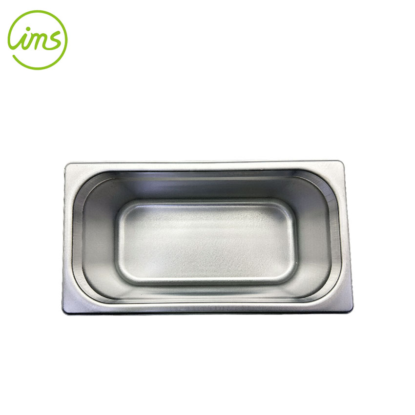 1/3 Size Stainless Steel Steam Table Pan with Lid